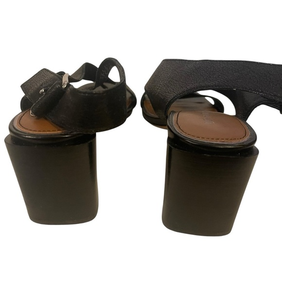 DONALD PLINER Pasha Black Slingback Block Heel Sandals Shoes Heels - Picture 9 of 11